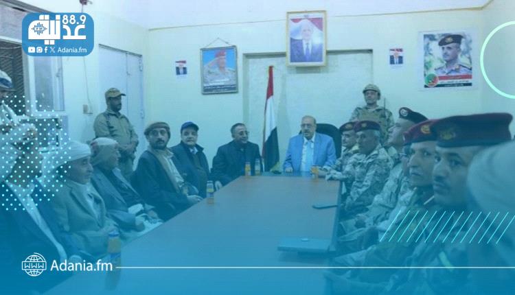 رئيس مجلس النواب يزور قيادة اللواء 35 مدرع وعدداً من المناطق في تعز ويتفقد مركز التأهيل المجتمعي