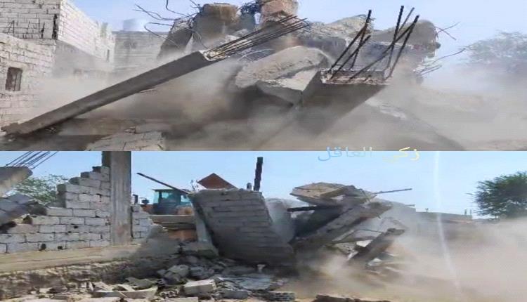 بموجب مذكرة صادرة من مديرية الشيخ عثمان.. ازالة بناء عشوائي بمنطقة الممدارة 