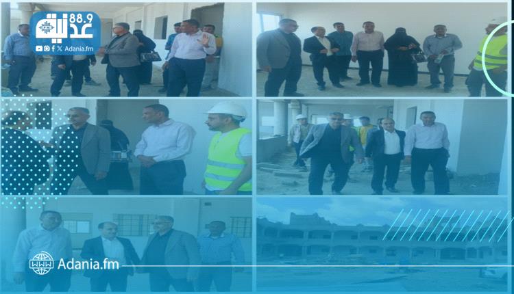 بدر معاون يطلع على سير العمل في مشروع إنشاء ثانوية سمير رواح للبنات بدار سعد .