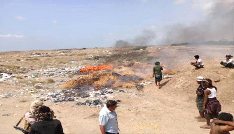  إتلاف 6 أطنان من الفول السوداني الفاسد في المنصورة بعد ضبطها داخ..