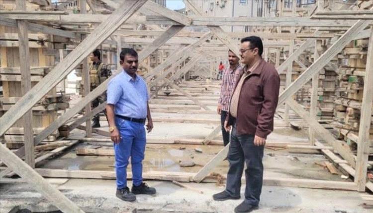 مدير المنصورة يتابع تنفيذ مشروع مدرسة الحوثري ويؤكد أهمية التوسع في البنية التعليمية