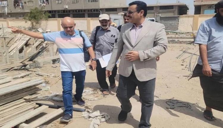 تدشين مشروع إنشاء مكاتب التربية والصحة في المنصورة بعدن