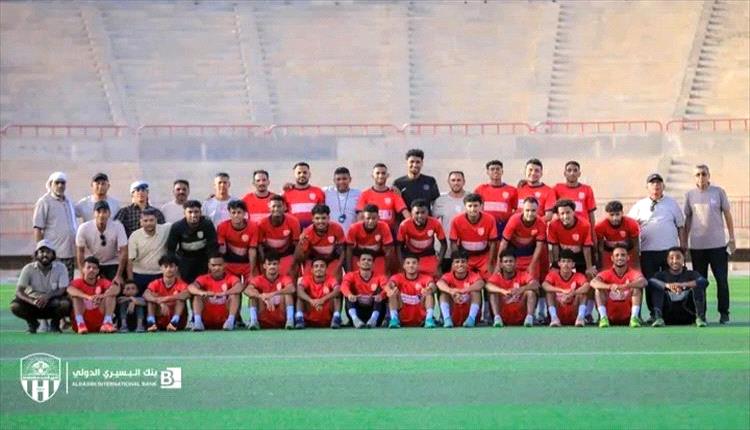 شعب حضرموت يبدأ معسكر سيئون بحصة تدريبية أولى استعدادا للموسم الجديد