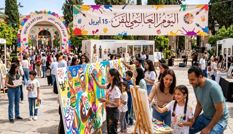 اليوم العالمي للفن.. رسالة الجمال في 15 أبريل
