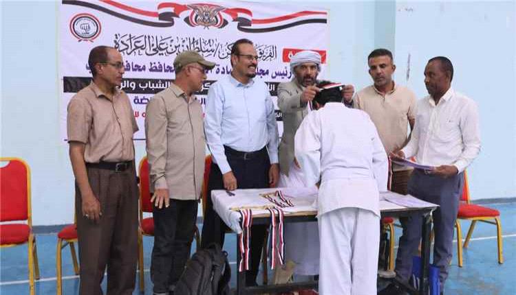 اختتام البطولة المفتوحة الرابعة للكاراتيه في مأرب وتكريم الفائزين
