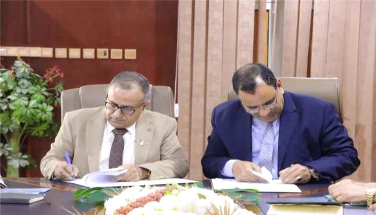 السقطري ورئيس جامعة عدن يبحثان تعزيز التعاون العلمي وتأهيل الكوادر المتخصصة