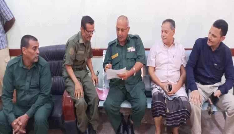 الرقابة والتفتيش بشرطة عدن تتفقد مستوى الجاهزية في الشيخ عثمان وكابوتا