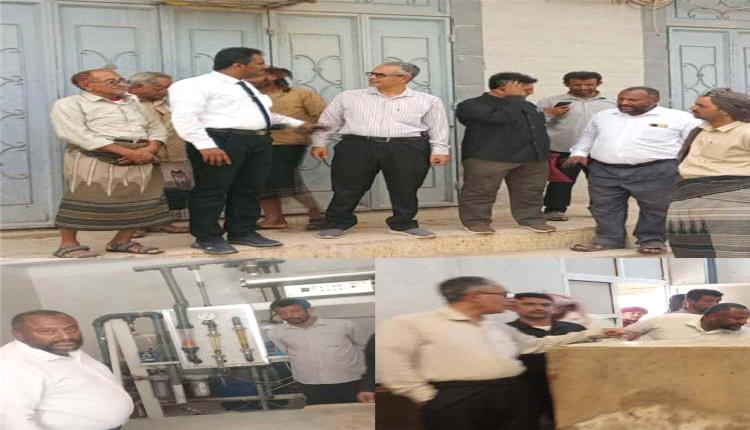 حملة رقابية على محطات المياه ومصانع الثلج في شبوة