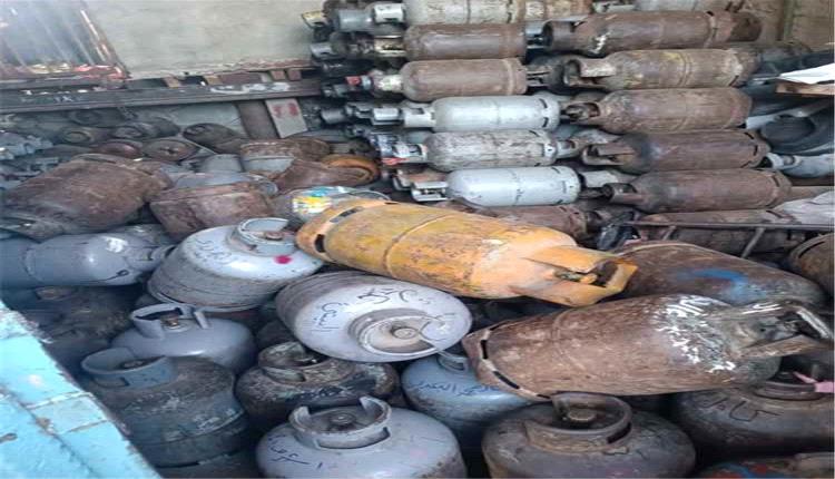 حملة رقابية على بيع الغاز المنزلي في منطقة القلوعة بالتواهي

