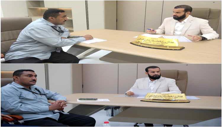 محافظ أبين يبحث مع مؤسسة 