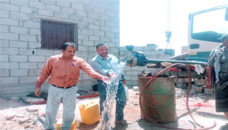 تشغيل تجريبي بالطاقة الشمسية لمشروع مياه وادي مذاب في شبوة