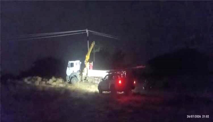 إعادة تشغيل آبار حقل بئر أحمد بعد إصلاح أضرار شبكة الكهرباء في عدن