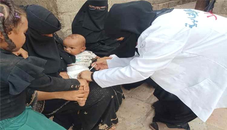 المعلا تدشن حملة لاستدراك الأطفال المتخلفين عن التحصين وتدعو أولياء الأمور للتعاون