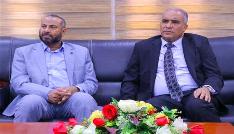 وزير التربية ومحافظ الضالع يبحثان سير امتحانات الثانوية وتطوير القطاع التعليمي