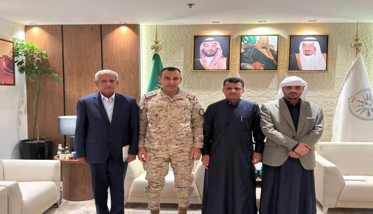 رئيس العمليات المشتركة بالتحالف العربي يتلقي قيادات عسكرية وأمنية جنوبية بارزة 
