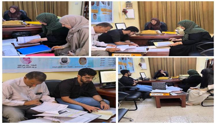 قيادة شؤون المعلمين والمتابعة بمكتب التربية في عدن تنفذ زيارة تفقدية لمدرسة بازرعة 
