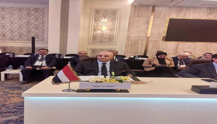 الشرجبي يدعو إلى مسار عربي متكامل لدعم الأمن المائي في اليمن